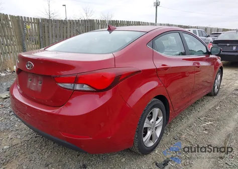 2016 Hyundai Elantra Value Edition из США, поврежденный, VIN KMHDH4AE0GU588220